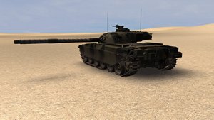 Ein Rendering aus dem Projekt: Chieftain