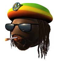A rendering from the project: Rastaman