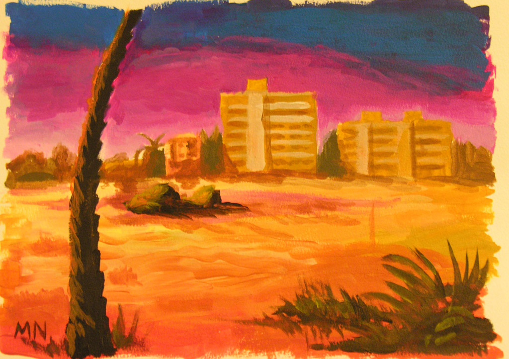 A painting named Farbwüste