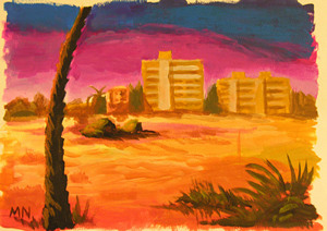 A painting named Farbwüste